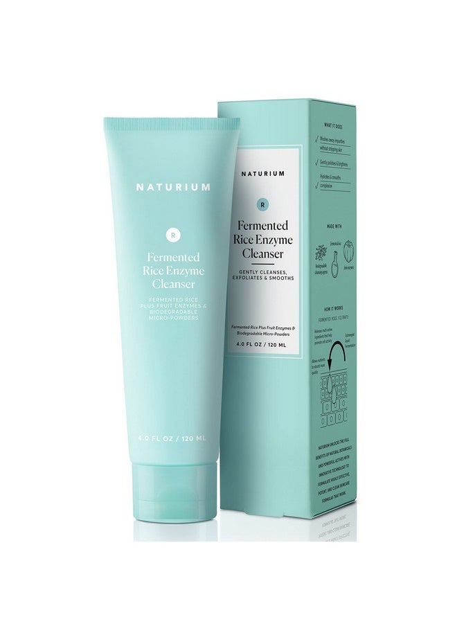 NATURIUM - Naturium Fermented Rice Enzyme Cleanser, Plus Fruit Enzymes & Biodegradable Micro-Powders, 4 oz - Image 1