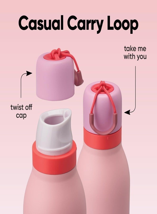 Owala FreeSip Twist - Stainless Steel - 24-oz. - Pink Angel Food Cake - Image 4