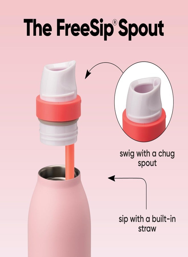 Owala FreeSip Twist - Stainless Steel - 24-oz. - Pink Angel Food Cake - Image 2