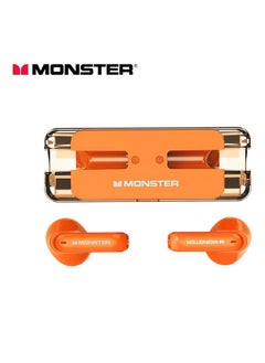 Monster Original XKT08 TWS Earphones Wireless Bluetooth 5.3 HiFi Headphones