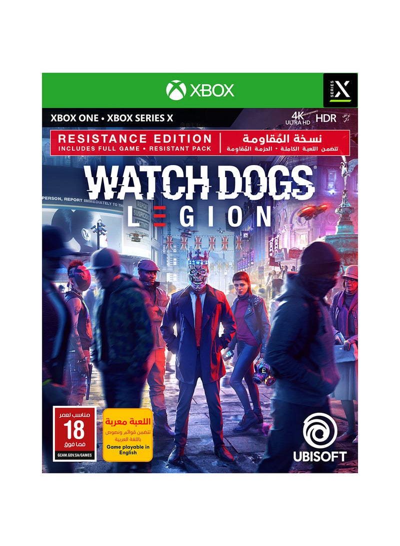 لعبةWatch Dogs Legion Resistance Edition - مغامرة - xbox_one