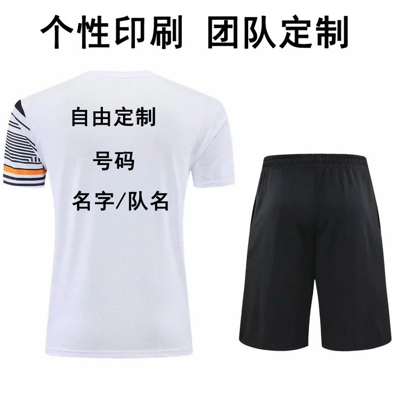 Generic Unisex Badminton Suit Summer Quick-Dry GJ-243 White  - Image 4