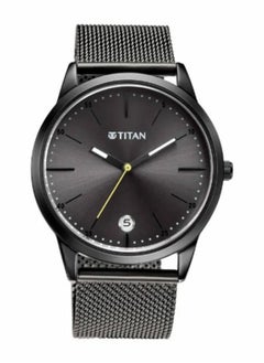 TITAN Elmnt Anthracite Dial Stainless Steel Strap Watch  - Image 1
