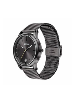 TITAN Elmnt Anthracite Dial Stainless Steel Strap Watch  - Image 2