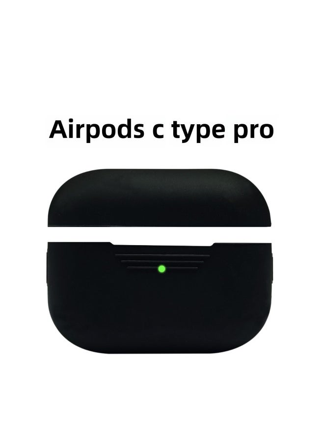 Generic - Suitable For Airpods 2/3/pro 4/5/6 Generation Silicone Case Protective Case Apple Bluetooth Headset Protective Case-Color:Airpods 1/2 (ND Model)-Applicable Model:Sakura Powder - Image 1