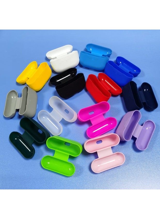 Generic - Suitable For Airpods 2/3/pro 4/5/6 Generation Silicone Case Protective Case Apple Bluetooth Headset Protective Case-Color:Airpods 1/2 (ND Model)-Applicable Model:Sakura Powder - Image 1