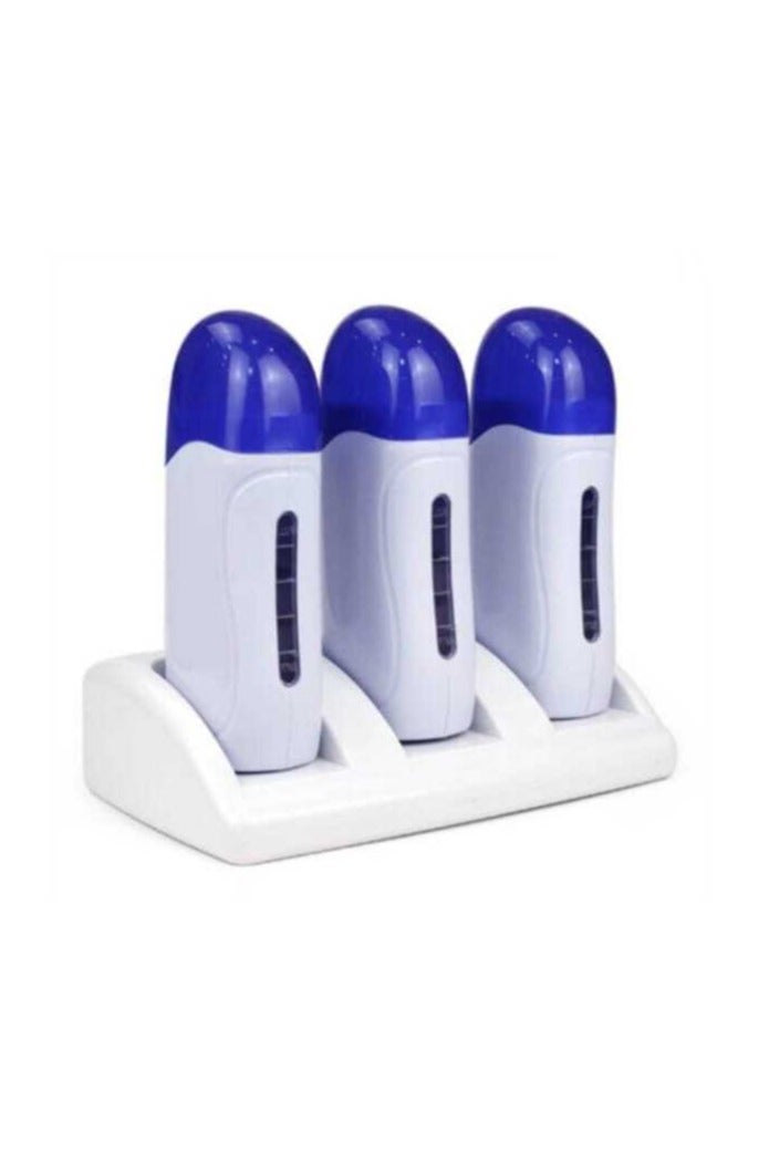 التداول الإلكتروني SD جهاز تسخين الشمع لإزالة الشعر الاحترافي ذو الأسطوانة الثلاثية 3 في 1 - Image 1