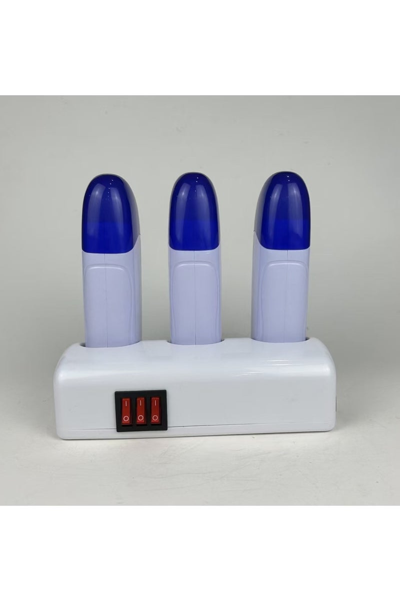 التداول الإلكتروني SD جهاز تسخين الشمع لإزالة الشعر الاحترافي ذو الأسطوانة الثلاثية 3 في 1 - Image 2