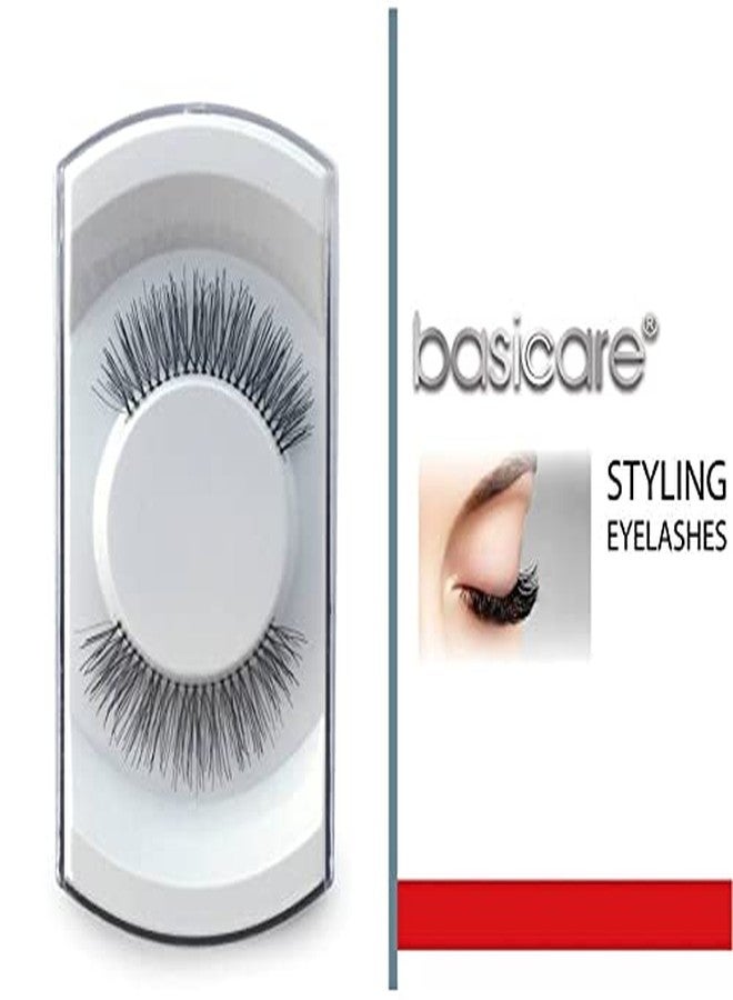 Basicare Styling Eyelashes, False Eyelashes Natural Look Reusable Fake Eyelashes For Women, Adhesive Included, Style 19182 - Image 4