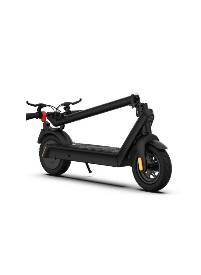Crony X9 Plus 500W High Speed E-Scooter for Adults Foldable Portable Up to 45-60Kilo/H Speed, 10’’ Off-Road Tires, 35-65KM Range, 36V/15.6AH Battery, LCD Display, LED Headlamp, Dual Disc Brakes, and Aluminum Alloy Frame Commuter Electric Scooter. Ideal for Urban Mobility, Last-Mile Commuting Skateboard, and Off-Road Adventures. Features Hydraulic Brakes ebike, Bluetooth Connectivity, Mobile App Integration, Shock-Absorbing Tires, and a 120KG Weight Capacity. Fast-Charging, Lightweight, and Ergonomic Design for a Smooth, Safe Ride，Black  - Image 3