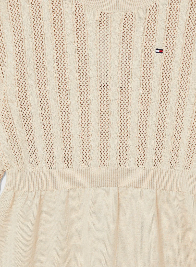 TOMMY HILFIGER Knit Bodice Dress
