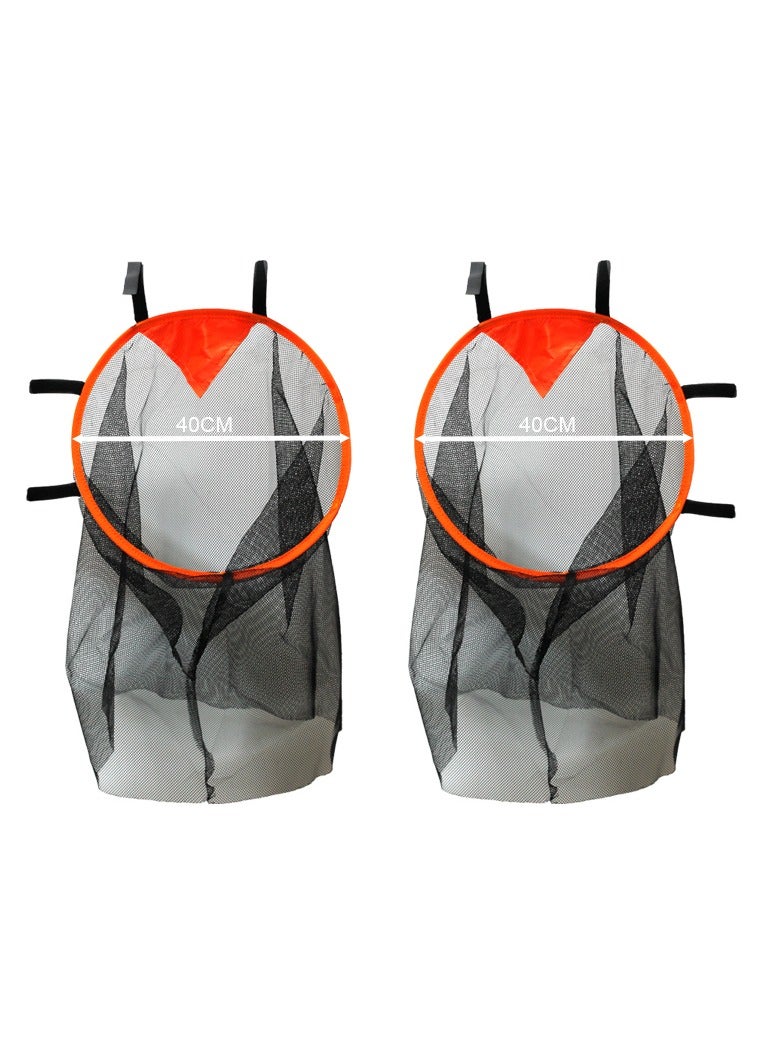 GT-Wheel Soccer Target Net Top Goal Corner Target Bins Set Easy Setup for Accurate Shooting Training with Carrying Bag(2 Pcs) - Image 3