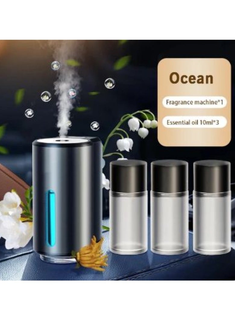 AROAQ Car Air Vent Humidifier Mist Aromatherapy Car Air Freshener Perfume Fragrance ( Fragrance Machine 1 Essential Oil 10ml 3 ) - Image 1