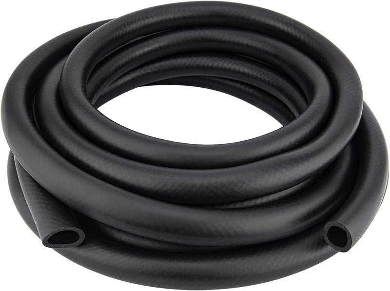 CMOOD 1 Inch Heater Hose, Safety Stripe Standard Straight Heater Hose 28420, 25' Length, Flexible Pipe - Image 1