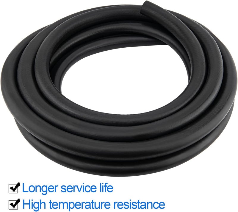 CMOOD 1 Inch Heater Hose, Safety Stripe Standard Straight Heater Hose 28420, 25' Length, Flexible Pipe - Image 2