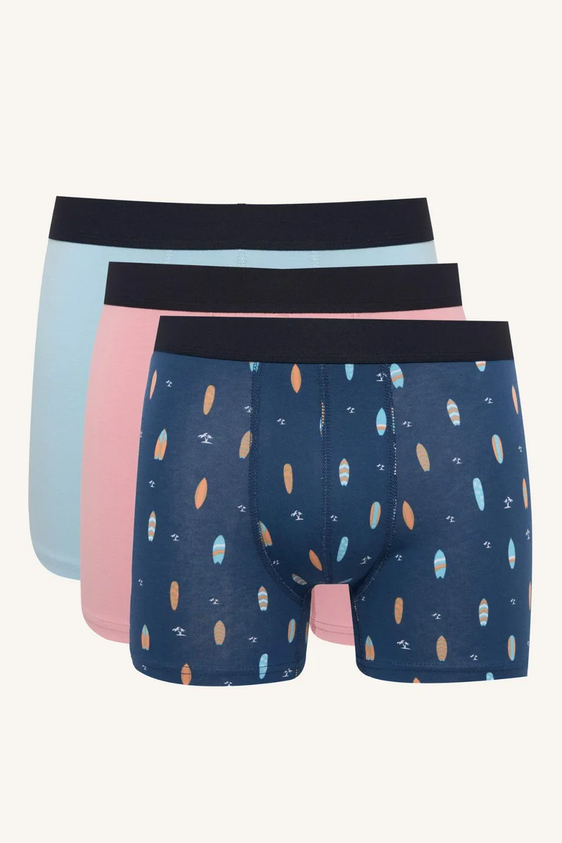 ديفاكتو Regular Fit Printed 3 piece