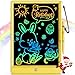 Bravokids LCD Writing Tablet for 38 Year Old Girls and Boys 10 Inch Electronic Doodle Board Drawing Pad Educational Birthday Gift for Kids and Toddlers Yellow - Image 2