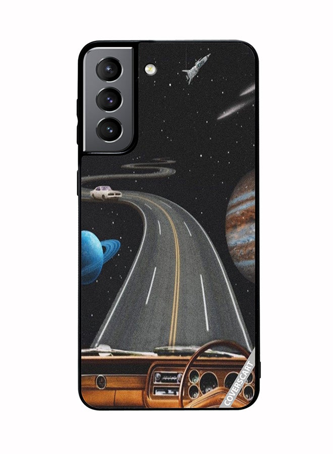 COVERSCART Protective Case Cover For Samsung Galaxy S21 Plus 5G Galaxy Design Multicolour