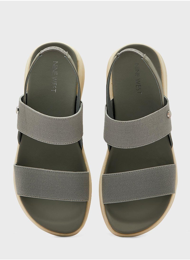 NINE WEST - Yanna  Flats Sandals - Image 1