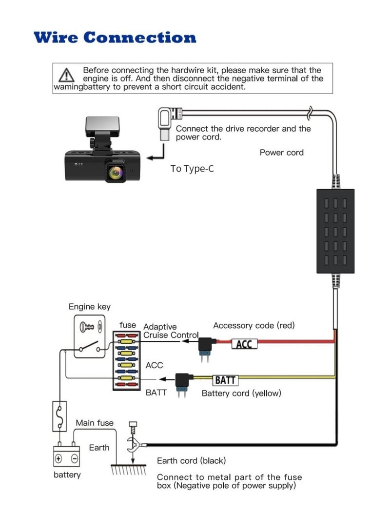 من الصعب ربط عدة ، 11.5-foot-c منفذ الناقل التسلسلي العام من الصعب ربط عدة تحويل 12v-24v 5V / 2.5a حماية الجهد المنخفض - Image 4
