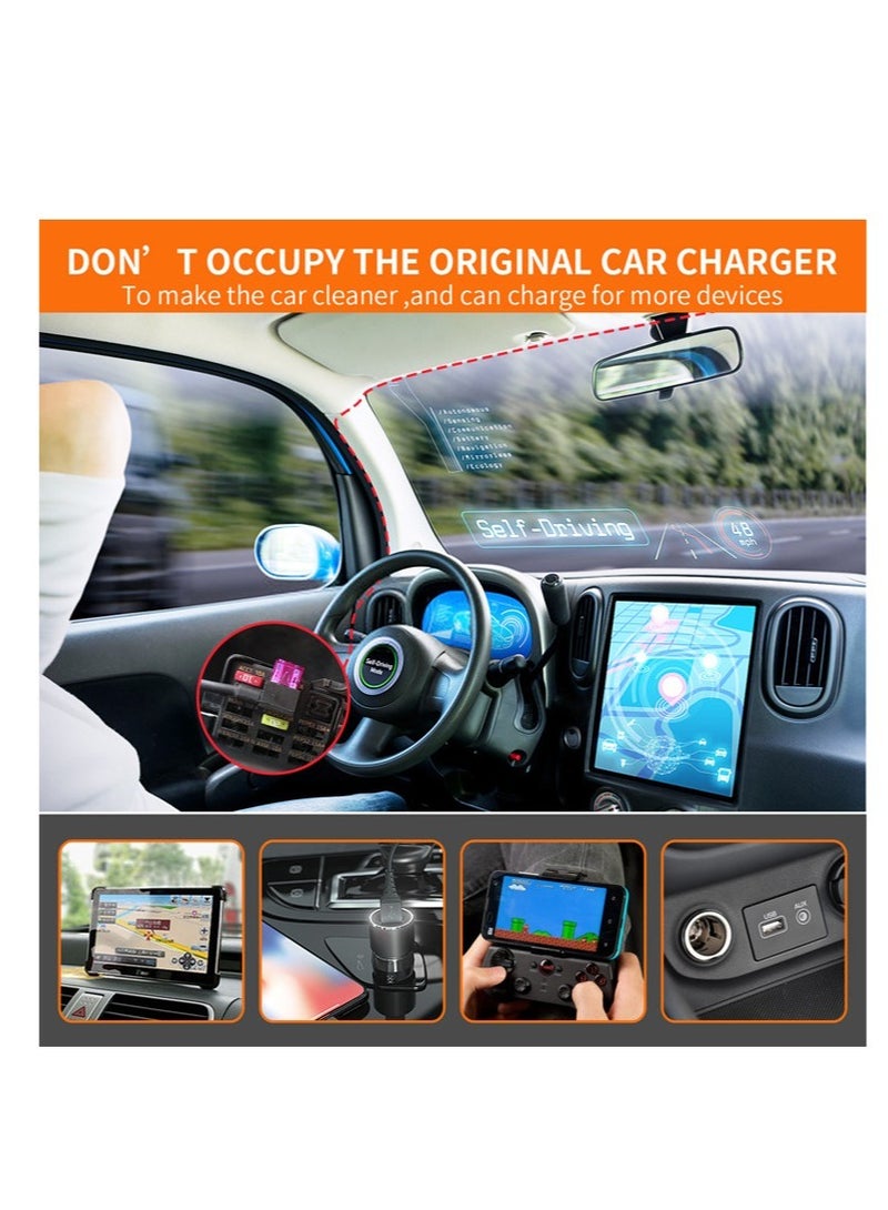 من الصعب ربط عدة ، 11.5-foot-c منفذ الناقل التسلسلي العام من الصعب ربط عدة تحويل 12v-24v 5V / 2.5a حماية الجهد المنخفض - Image 5