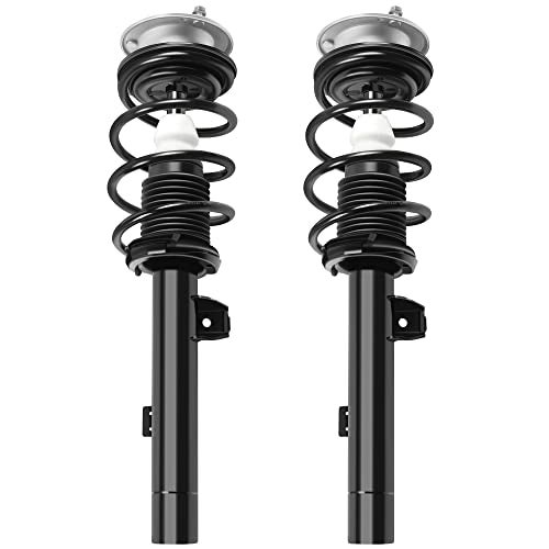 ECCPP Complete Struts Spring Assembly Front Struts Shock Absorber Fit for 2008-2013 for BMW 128i 2008-2013 for BMW 135i 2013 for BMW 135is Set of 2 - Image 1