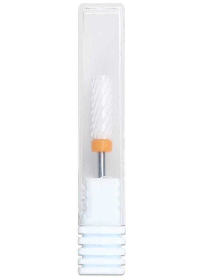 Pana Professional USA Ceramic White Small Barrel Bit Nail Drill (Grit: Double XXC Coarse) 3/32" Shank Size - Image 5
