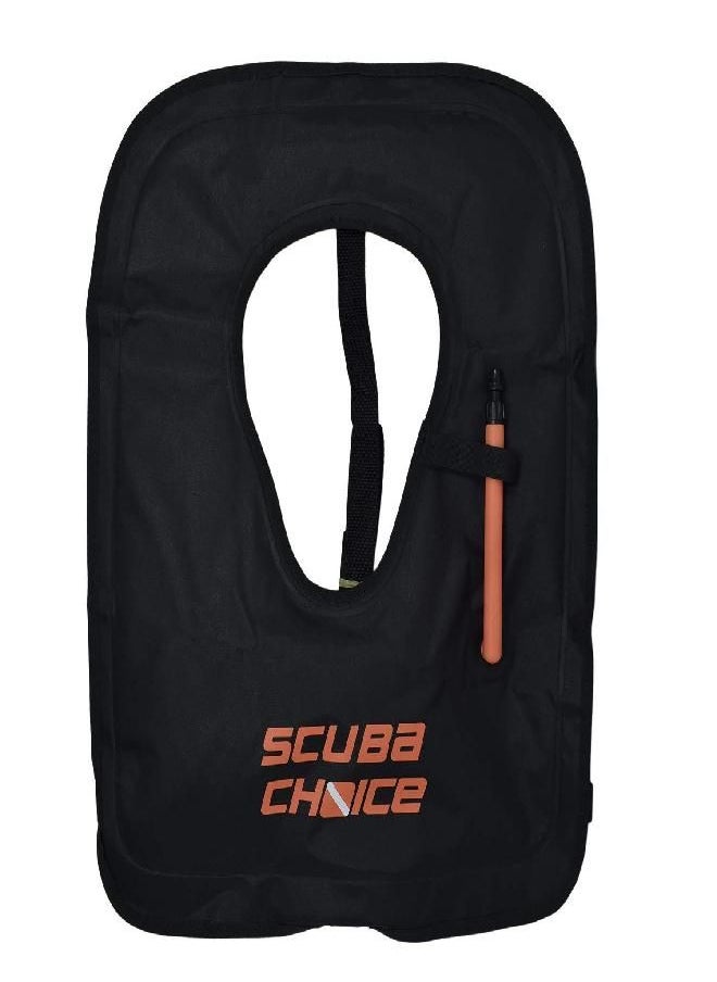 Scuba Choice Choice Adult Black Snorkel Vest W/Name Box, Large  - Image 4