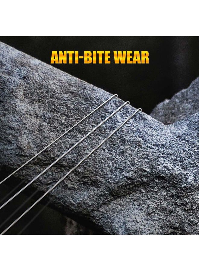ANGRYFISH 100% Fluorocarbon Fishing Line-Invisible Underwater-Faster Sinking- Ultralow Stretch-Fishing Leader Line 2-30LB 2LB/0.128MM-55YD - Image 5