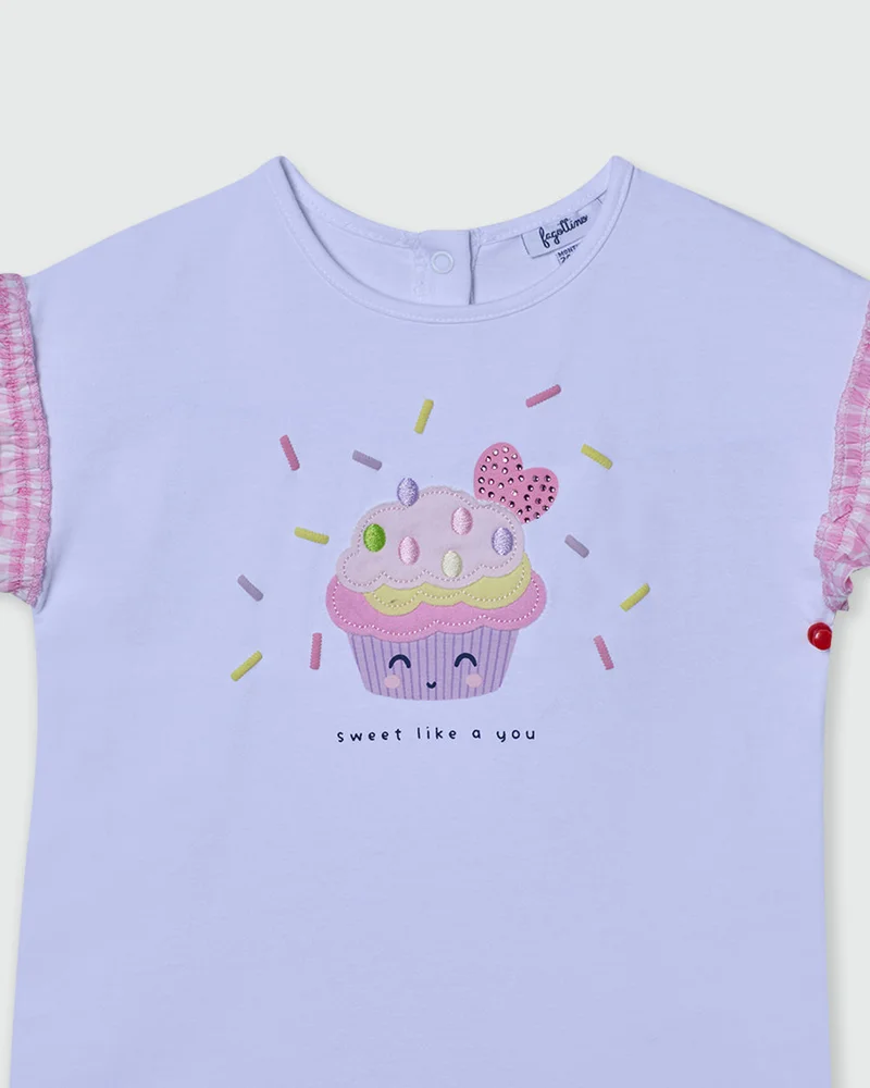 Ovs Girls T-Shirt Vichy