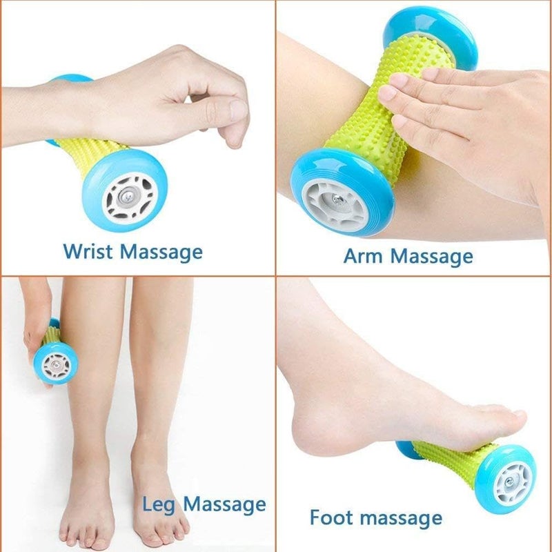 Bodylastics Foot Massage Roller for Plantar Fasciitis Pain Relief Ergonomic Designed for Reflexology Deep Tissue Muscle Revovery for Total Body - Image 3