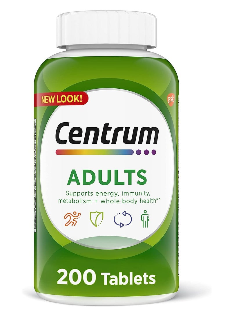 Centrum Multivitamin And Multimineral Supplement 200 Tab - Image 1