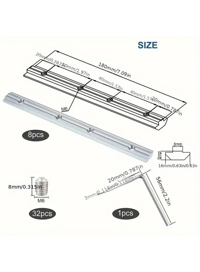 3030 Aluminum Track Connector Elbow Joiners for Racks and Shelves - Image 2