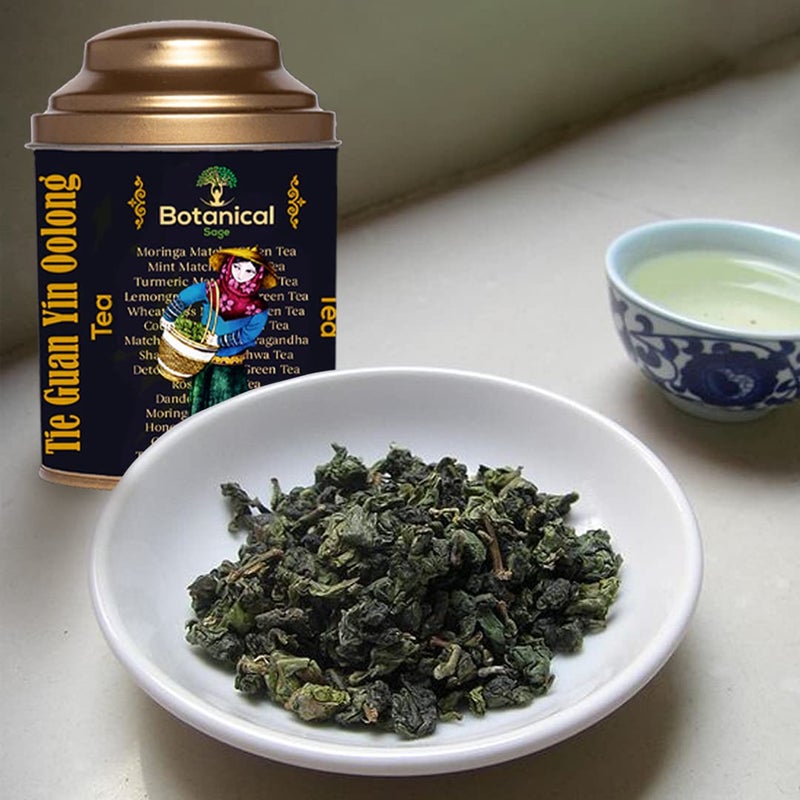 Botanical Sage - Tie Guan Yin Oolong Tea 100g | Selected | Luxury Tea - Image 5