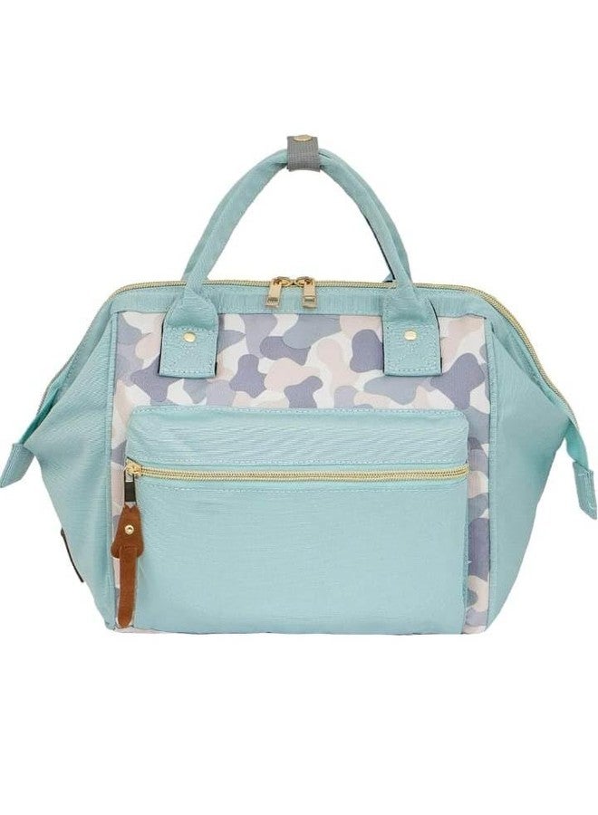 Mini Diaper Bag for Baby | Small Nappy Bags for Mother | Maternity Travel Handbag | Hospital Bags for Mom | Baby Shower Gift for Mom | Gifts for New Born Baby Boy Girl | Blue - Image 1