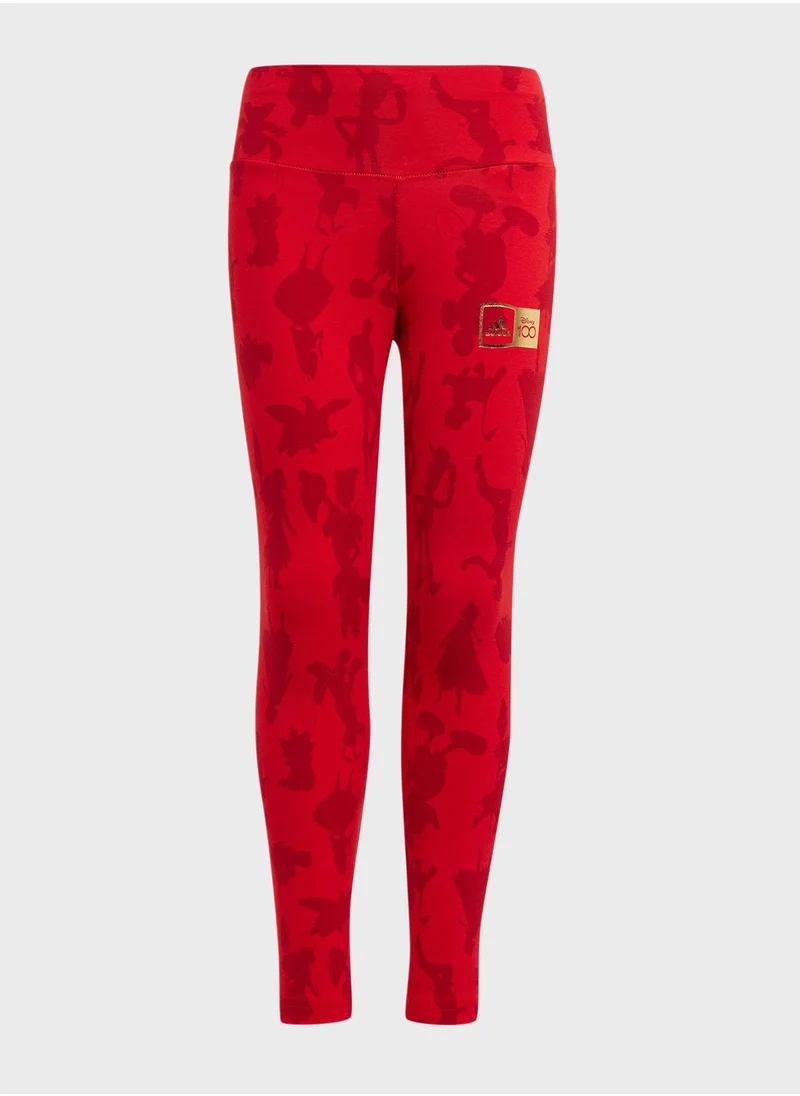 Adidas Little Kids Disney 100 Leggings