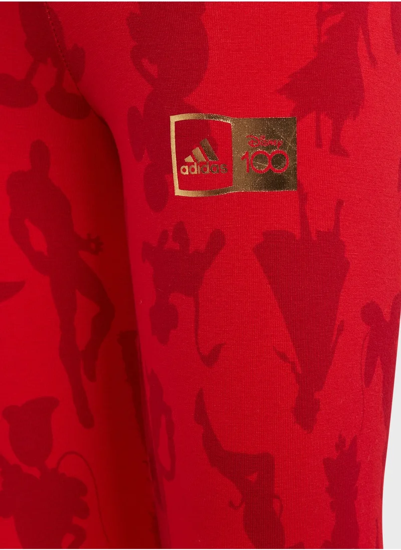 Adidas Little Kids Disney 100 Leggings