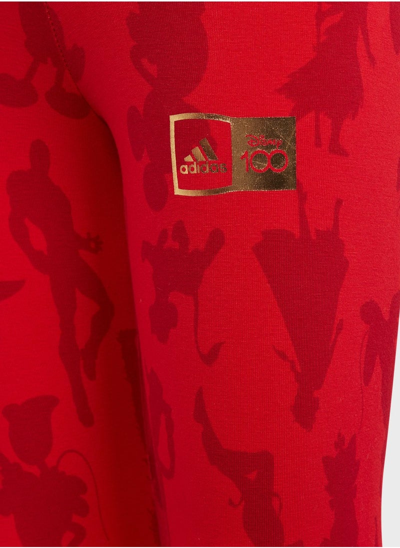 Adidas - Little Kids Disney 100 Leggings - Image 1