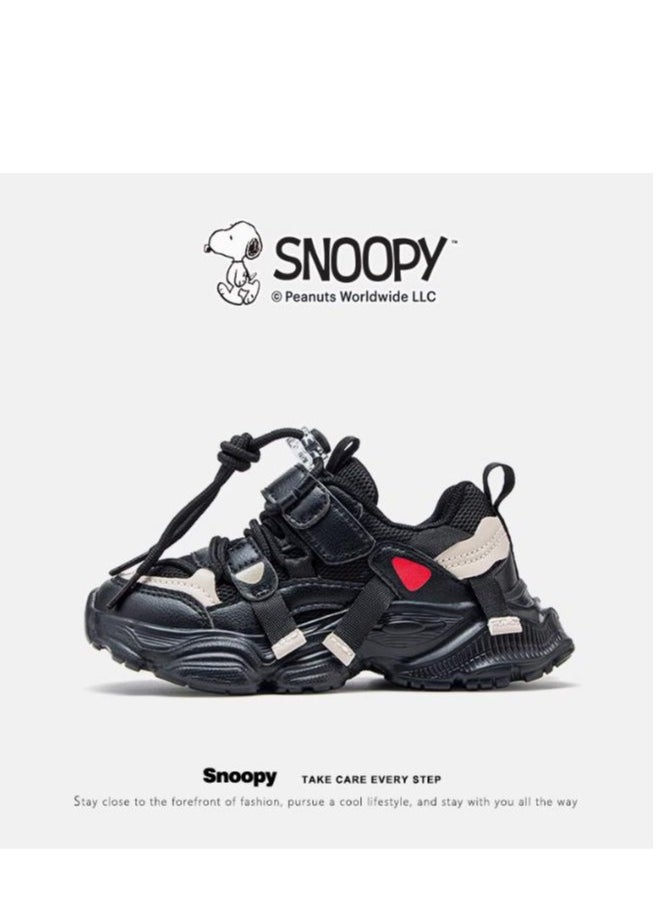 Snoopy Children's Dad Shoes Velcro Sports Shoes  - Image 1