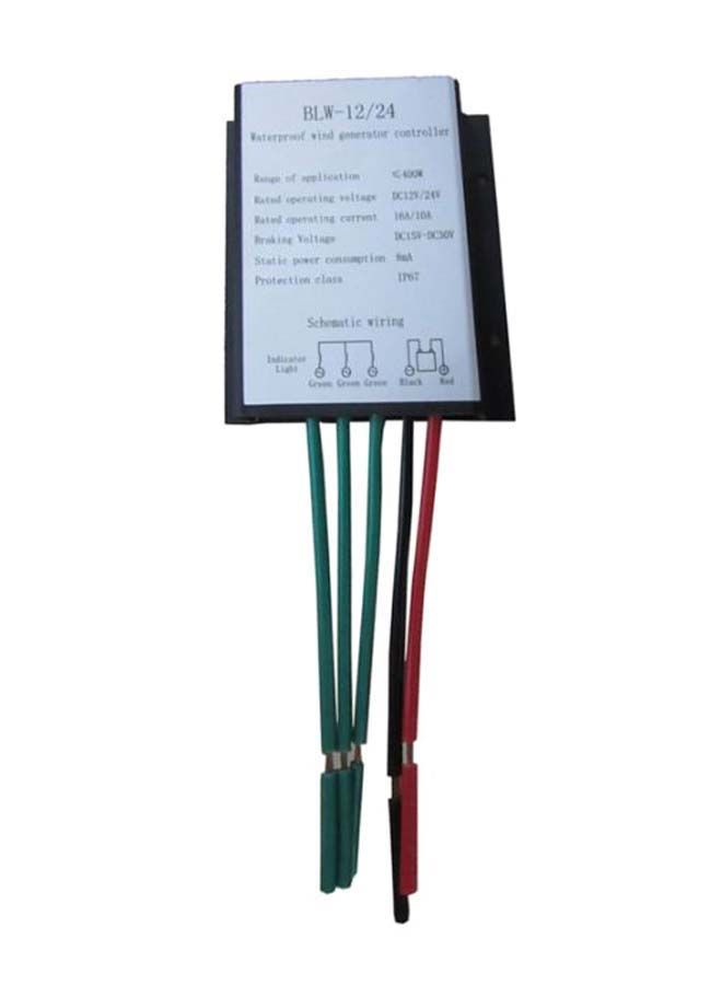 NIBEMINENT Waterproof Wind-Driven Generator Controller Regulator Multicolour 11cm