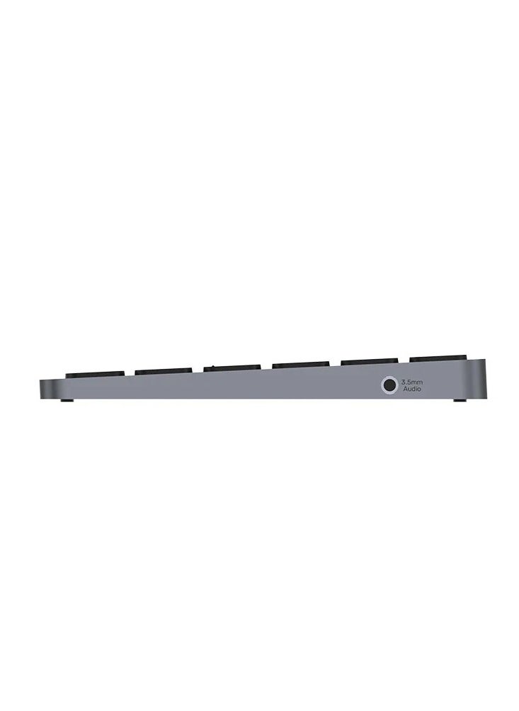 UNITEK - UNITEK 9-in-1 USB-C Keyboard Hub with HDMI, USB 3.0, Ethernet, SD/TF Card Reader, and Power Delivery – All-in-One Docking Station for Laptops, Tablets, and Smartphones - Image 1