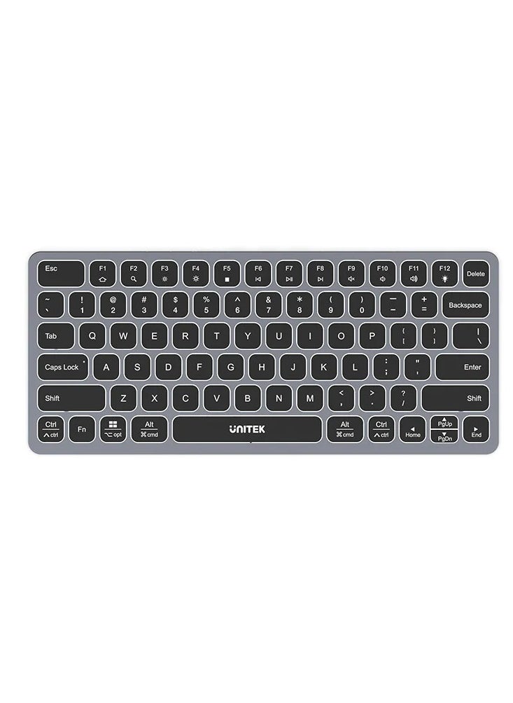 UNITEK - UNITEK 9-in-1 USB-C Keyboard Hub with HDMI, USB 3.0, Ethernet, SD/TF Card Reader, and Power Delivery – All-in-One Docking Station for Laptops, Tablets, and Smartphones - Image 1