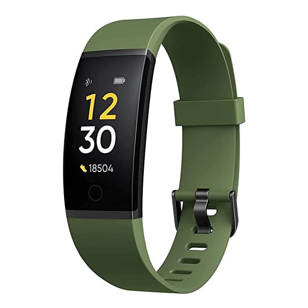 HUMBLE Adjustable Buckle Silicone Strap Compatible with Realme Smart Watch Band Strap/Bracelet/Strap.(Green) - Image 4