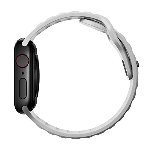 Nomad Sport Band - 45mm | Lunar Gray Apple watch ultra 2 band, Designed to give your Apple Watch a modern and athletic look for intense workouts and everyday wear, Compatible with New Series 10, Ultra & Ultra 2, Series 1-9, and SE - Image 4