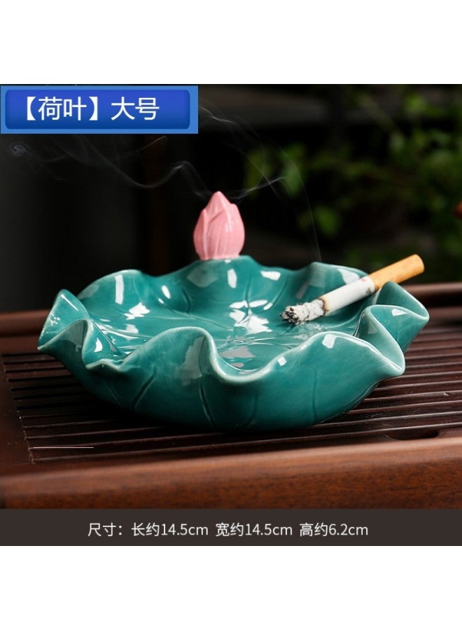 Ceramic Ashtray For Home Use, Cute, High-end, Light Luxury, Simple, Hotel Business Style, Simple Ashtray, Creative Ashtray