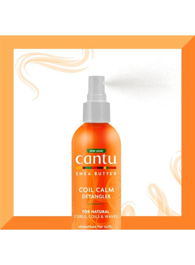 Cantu Coil Calm Detangler with Shea Butter for Natural Hair, 8 fl ozFluid Ounce - Image 4