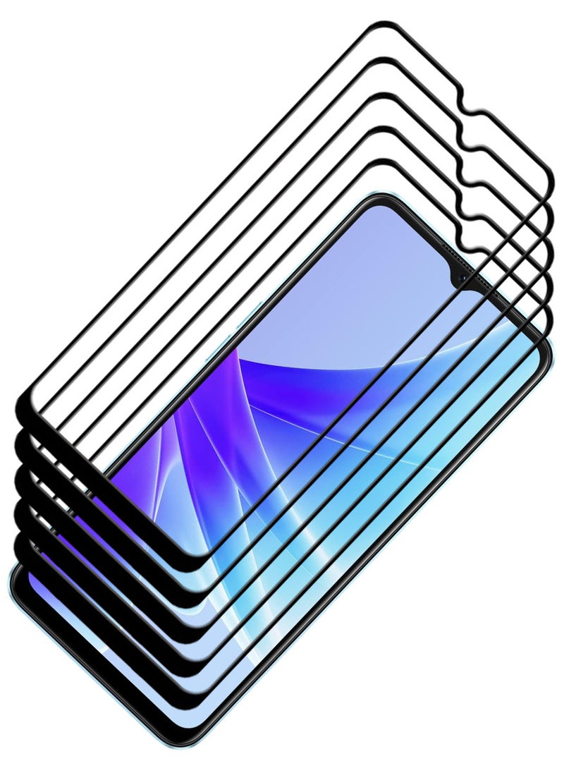 ACLIX 5 Pieces Antistatic ESD Dustproof Premium Quality High Definition Tempered Glass Screen Protector Designed For Oppo A77 4G - Image 1