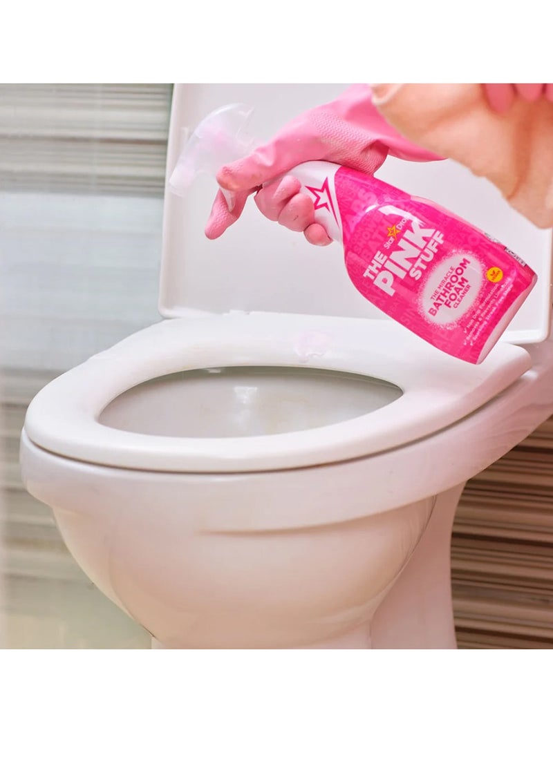 Stardrops - Stardrops The Pink Stuff Miracle Bathroom Foam Cleaner, 750ml - Image 1