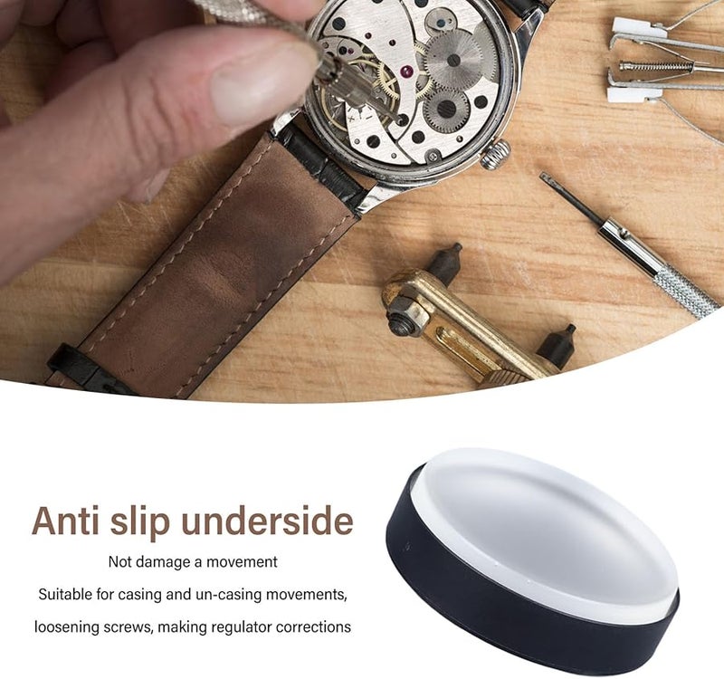 KANASI 55mm Soft Rubber Watch Movement Pad Case Cushion Repair Tool - Image 3