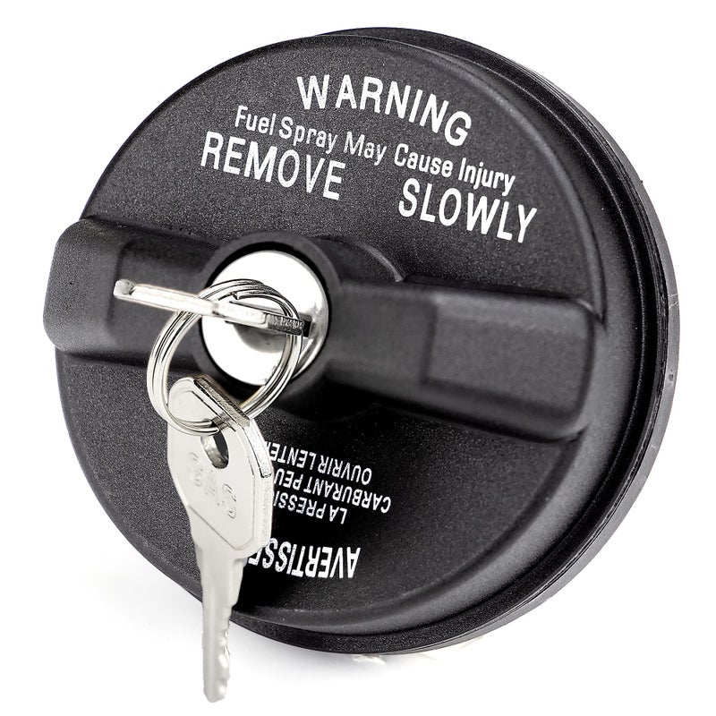 ROVIKE Locking Gas Cap, Lock Fuel Cap For Jeep Wrangler JK TJ, Liberty, Cherokee, Compass, Grand Cherokee, Commander, Patriot & Dodge Ram 1500 2500,Journey,Caravan,Charger,Challenger,Dakota,Durango,Avenger - Image 1